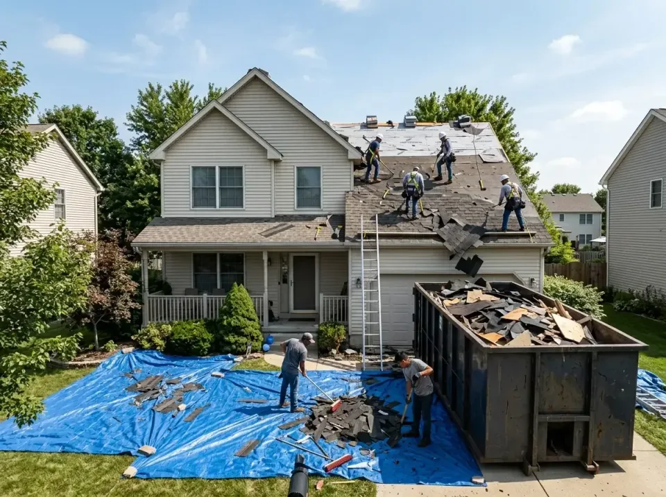 roof-replacement-debris-remova-004 — frequently asked questions, Cheapest Dumpster Rentals in Canton, IL